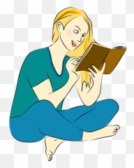 Free Blonde Woman Vectors - Just One More Chapter Emoji