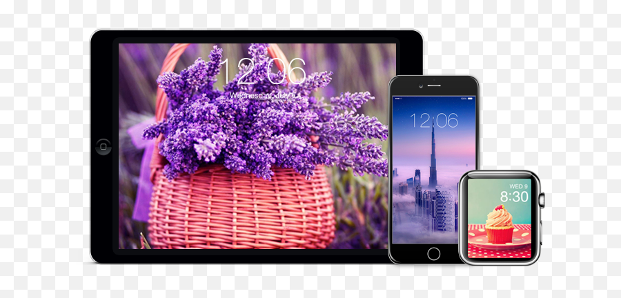 Wallpapers - Lavender Flower Emoji,Emoji Backgrounds For Phones