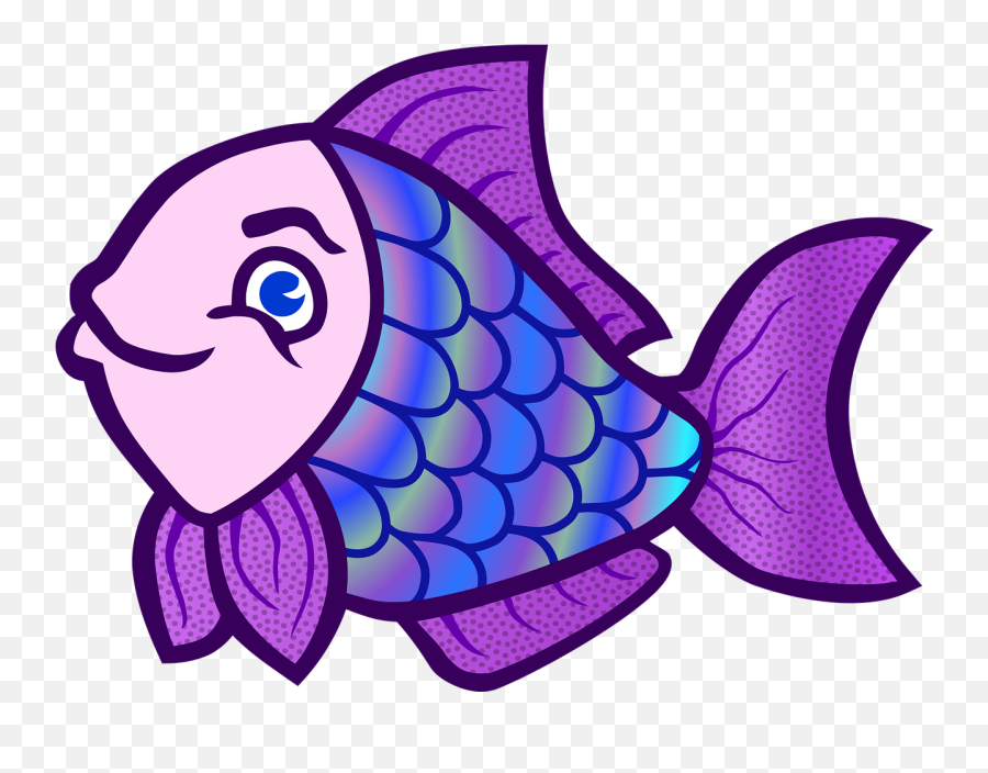 Animal Fish Water Free Vector Graphics - Colorful Fish Clipart Emoji,Fish Horse Emoji