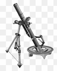Mortar Png - Army Clip Art Emoji