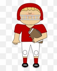 Football Boy Clipart - Kids Art Emoji