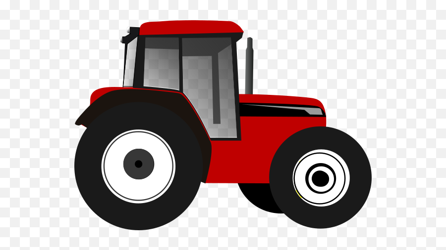 New Red Tractor Clip Art At Clker - Red Tractor Clipart Free Emoji,Tractor Emoji