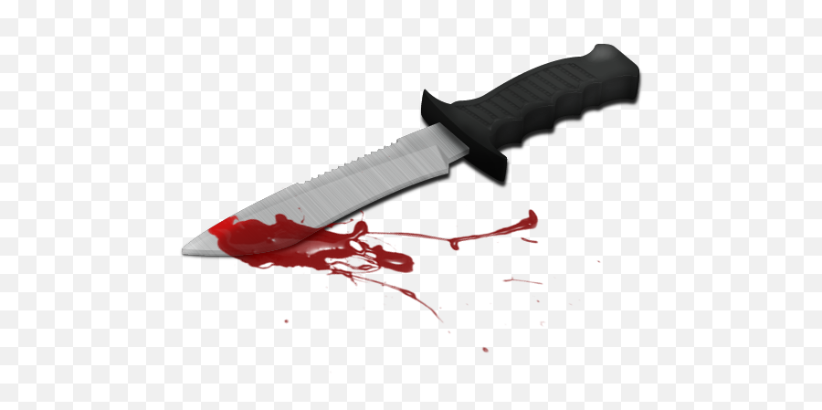 Murder - Blood Splatter Emoji,Bloody Knife Emoji