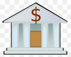 Clipart money banking Transparent - Bank Emoji