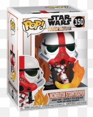 Funko POP Star Wars The Mandalorian - Incinerator Stormtrooper Trooper Pop Emoji