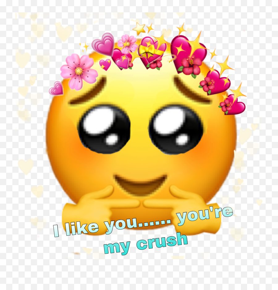 Crush I Like You - Sad Heart Broken Emoji,I Like Emoji