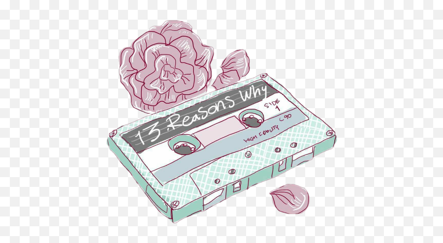 Cassette Cassettetape Sticker By - Wlkanja 13 Reasons Shy Art Emoji,Bed Emoji Iphone