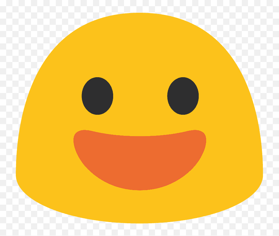 Grinning Face With Big Eyes Emoji - Android Emoji,Big Wink Emoji