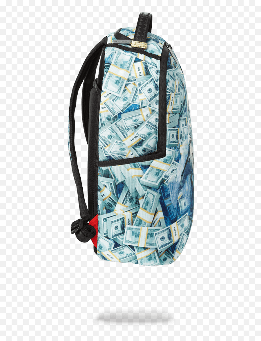 Shark Eat Money Backpack - For Teen Emoji,Emoji Backpacks