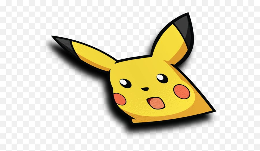 Shocked Pikachu - Happy Emoji,Surprised Pikachu Emoji