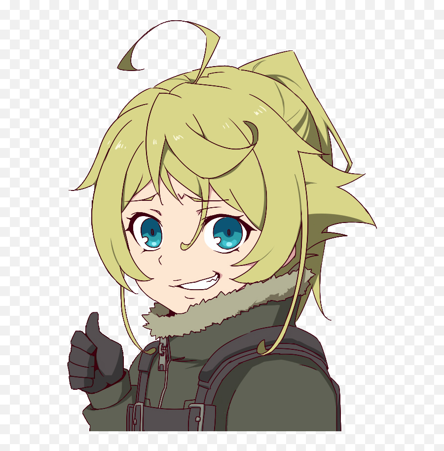 Ic - Artworkcritique Thread 4551180 Tanya The Evil Png Emoji,Mullet Emoji