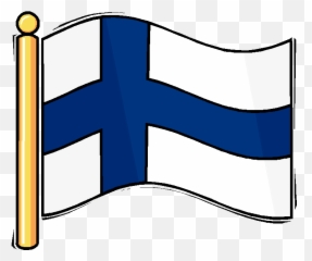 Flag Background Clipart - Suomen Lippu Emoji