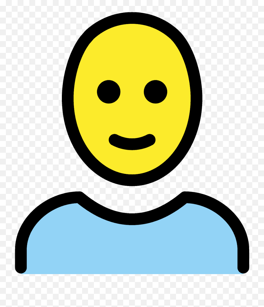 Bald Emoji Clipart - Transparent Person Emoji,Bald Head Emoji