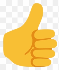 Nougat Png And Vectors For Free - Thumbs Up Emoji Transparent