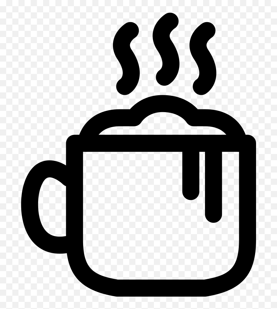 Noun Project - Hot Chocolate Icon Vector Emoji,Hot Chocolate Emoji