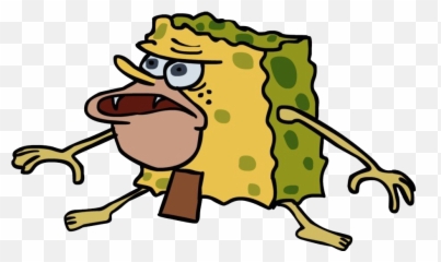 Dank Meme Png Picture - Caveman Spongebob Transparent Background Emoji,Dank Meme Emoji