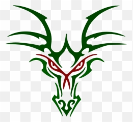 Dragon Head Clipart - Green Dragon Logo Png Emoji,Dragon Head Emoji