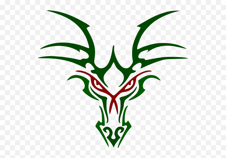 Dragon Head Clipart - Green Dragon Logo Png Emoji,Dragon Head Emoji