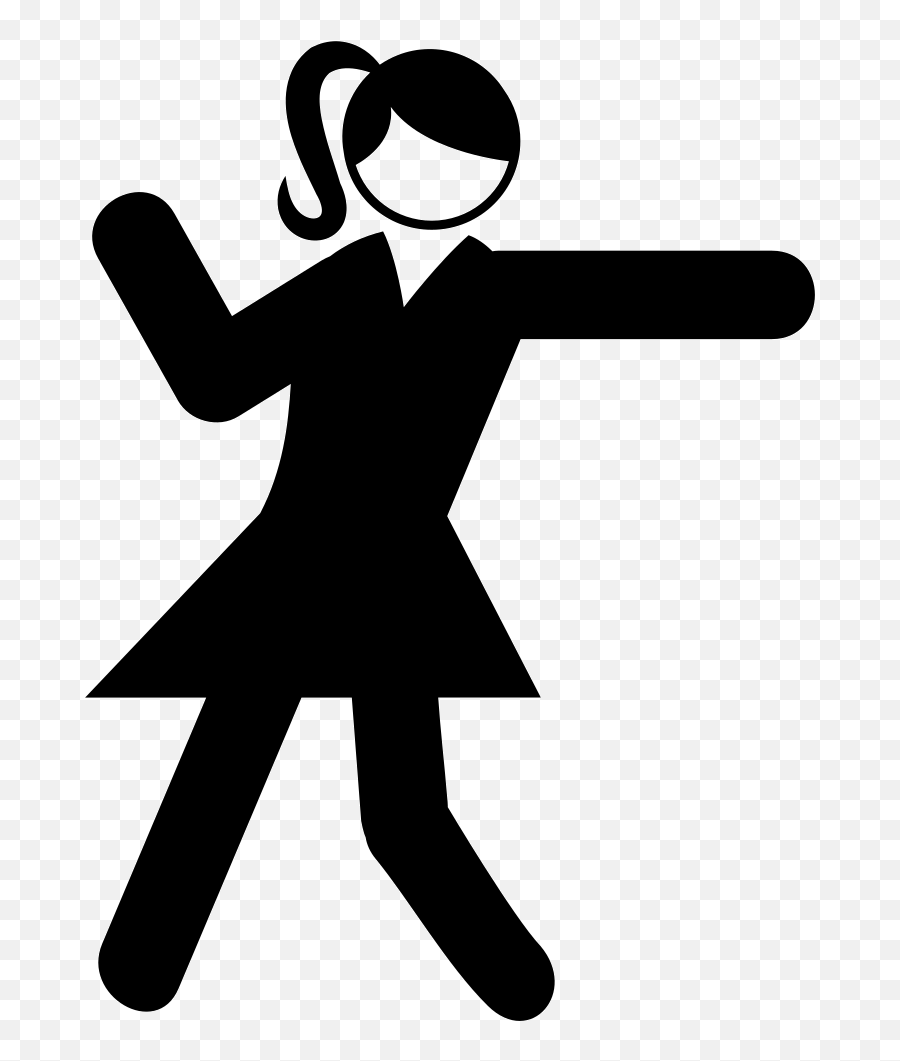 Dancing Girl Icon Png Clipart - Dance Girls Icon Transparent Background Emoji,Dancing Girl Emoji Costume