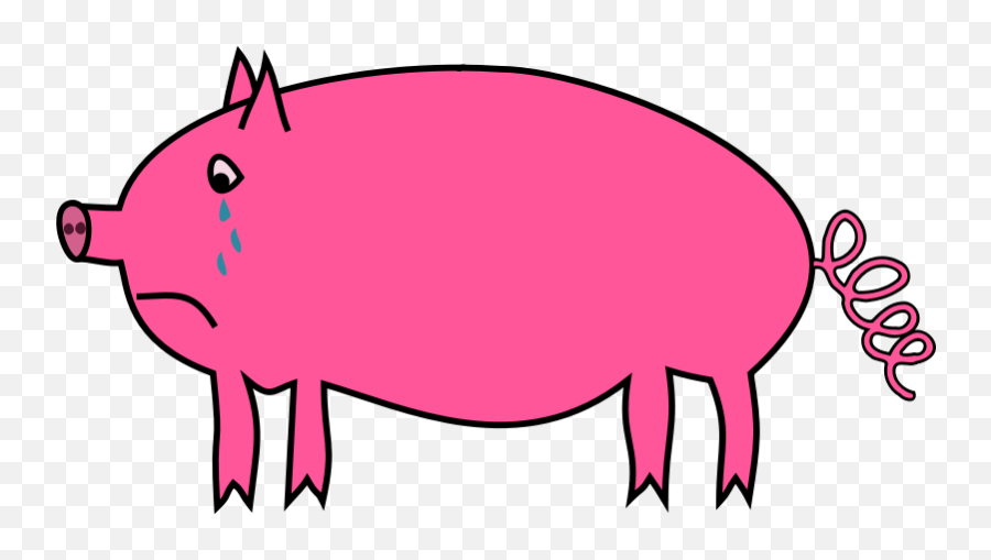Free Flying Pig Clipart Flying Pig - Pig Crying Emoji,Flying Pig Emoji