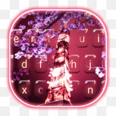 Tokyo Tower Flower Keyboard Theme Emoji,Tokyo Tower Emoji