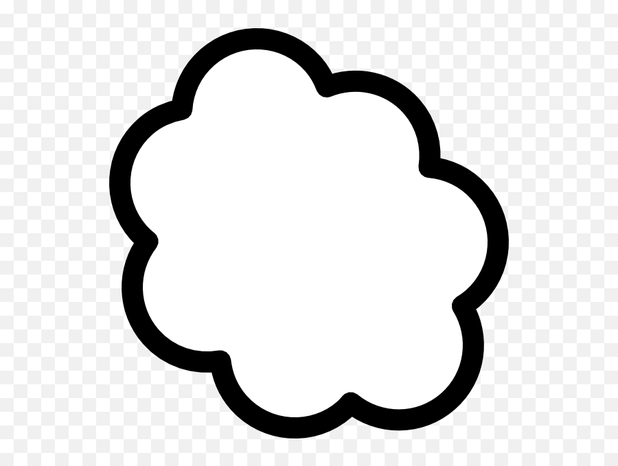 Free Thought Cloud Transparent - Thought Cloud Emoji,Thought Cloud Emoji