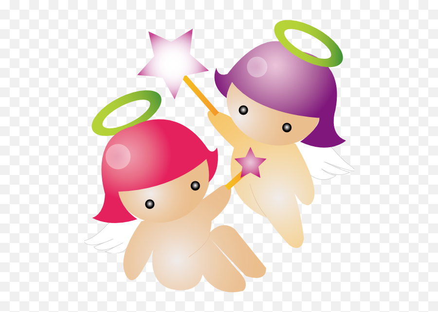 Angel Free To Use Cliparts 2 - 2 Angels Clipart Emoji,Angel Book Emoji