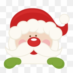Peeking Transparent Png Clipart Free - Santa Nose Emoji