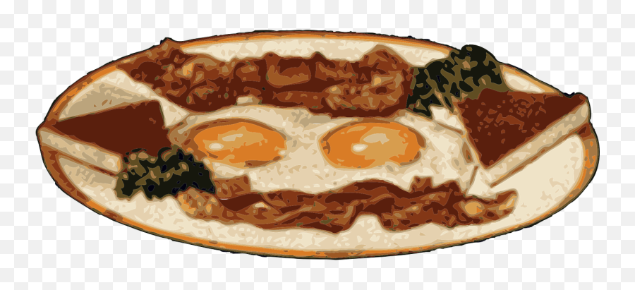Breakfast Eggs Toast Bacon Yummy - Bacon And Eggs Emoji,French Toast Emoji