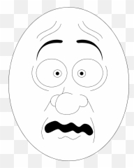 Nervous Woman Clipart Smiling - Great Cold Valley Emoji