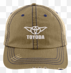 Toyoda Toyota Distressed Cap Hat - Calcomanias Con El Logo Toyota Emoji,Emoji Dad Cap