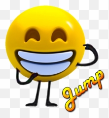 Emoji Jump - Happy Smile Icon Png,Emoji Jump - free transparent emoji ...