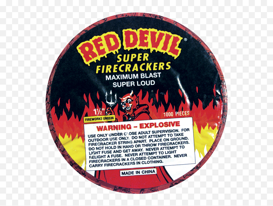Download Red Devil 1000 Strip - Firework Devil Red Tnt Red Devil Firecrackers Emoji,Firecracker Emoji
