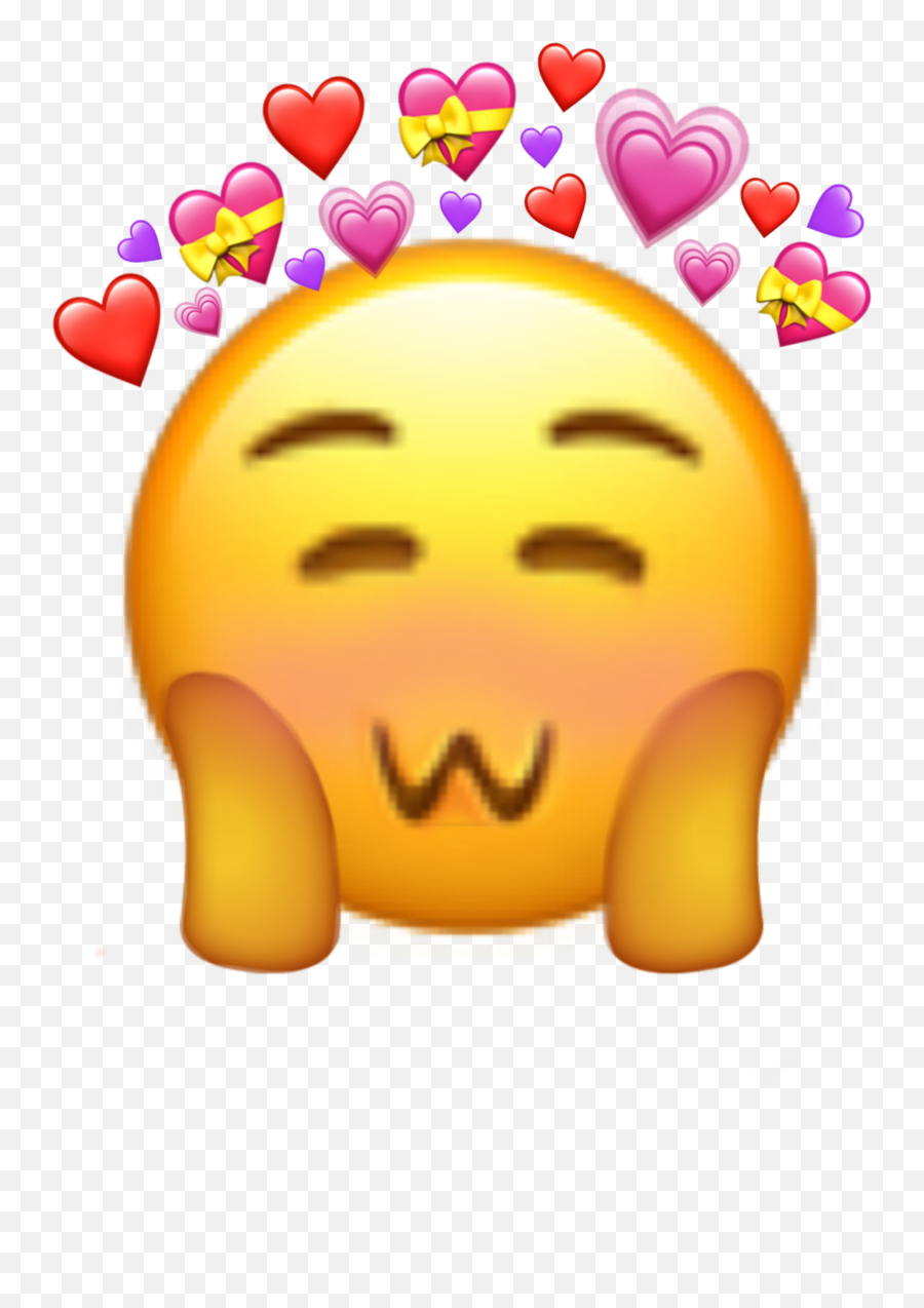 The Newest Waitress Stickers - Heart Emoji Crown,Waitress Emoji