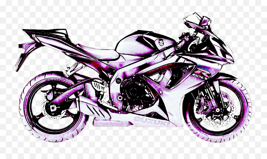 Motorbike Motorcycle Pink White - Imagenes De Motos Deportivas Png Emoji,Motorbike Emoji