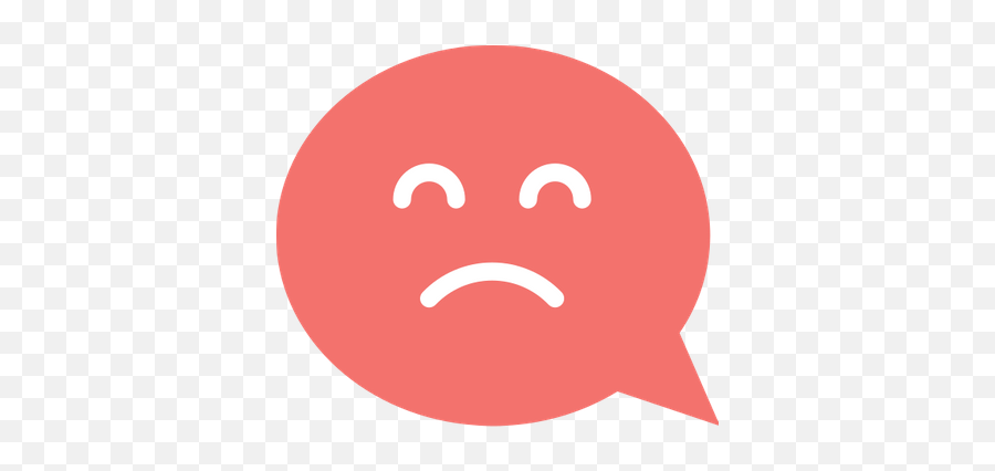 Sad Face Chat Graphic Picmonkey - Smiley Emoji,Blank Face Emoticon