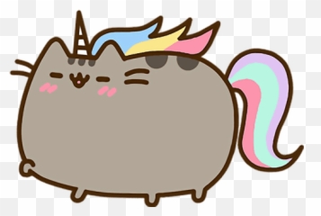 Unicorn Kawaii Pusheen Cat - The Emoji
