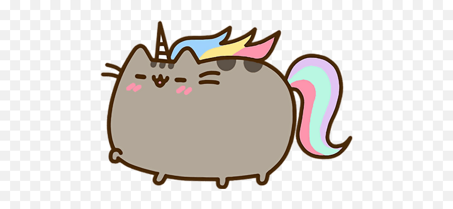 Unicorn Kawaii Unicorn Pusheen Cat - Unicorn Pusheen The Cat Emoji,Pusheen The Cat Emoji