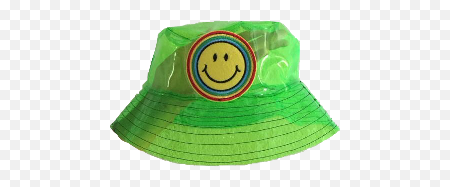 Buckethat Neon Aesthetic Groovy Sticker - Happy Emoji,Groovy Emoji