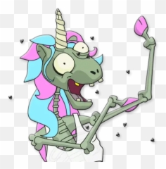 Zombie Unicorn Stickers For WhatsApp - Emoji