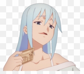 Favorite Anime Memes Anime - Transparent Smug Anime Girl Emoji,Smug Face Emoticon