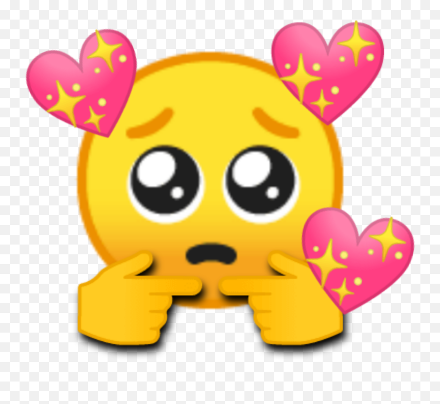 Cute Wholesome Ily Sticker - Happy Emoji,Bro Emoji