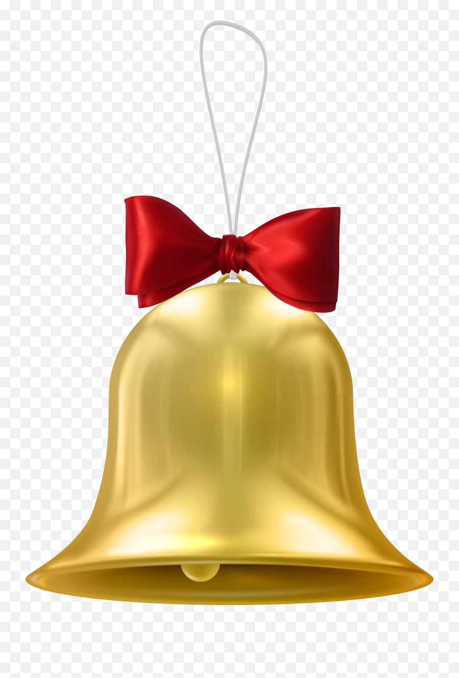 Christmas Bell Clip Art - Png Transparent Gold Bell Emoji,Bell Emoji Png