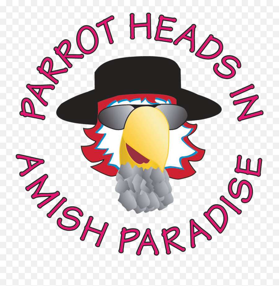 Parrotheads In Amish Paradise - Costume Hat Emoji,Amish Emoji