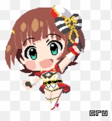 Chibi Amami Haruka Stella Stage Ver - Cartoon Emoji