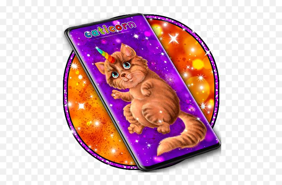 Cute Kitty Wallpaper Unicorn Cat 4k Wallpapers U2013 Apps On - Soft Emoji,Purple Alien Emoji