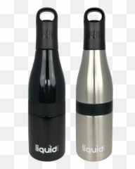 Grand Fusion Icy Bev Kooler Bottle Insulator - Flask Emoji