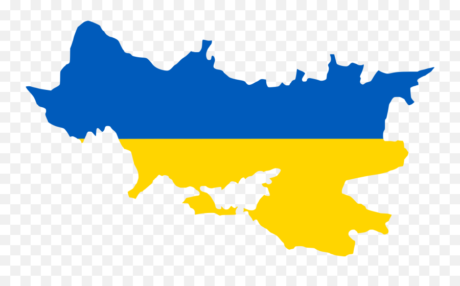 Flag - Ukrainian Republic Map Emoji,Ukraine Flag Emoji