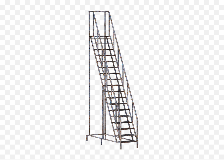 Head Stairs Iron Staircase - Stairs Emoji,Emoji Heaven And Hell