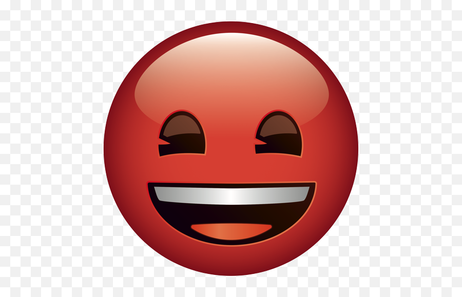 Emoji - Smiley,Red Emoji